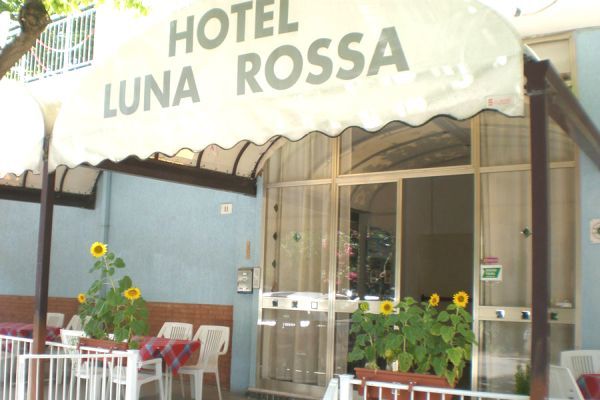 Hotel Luna Rossa Rimini Ngoại thất bức ảnh